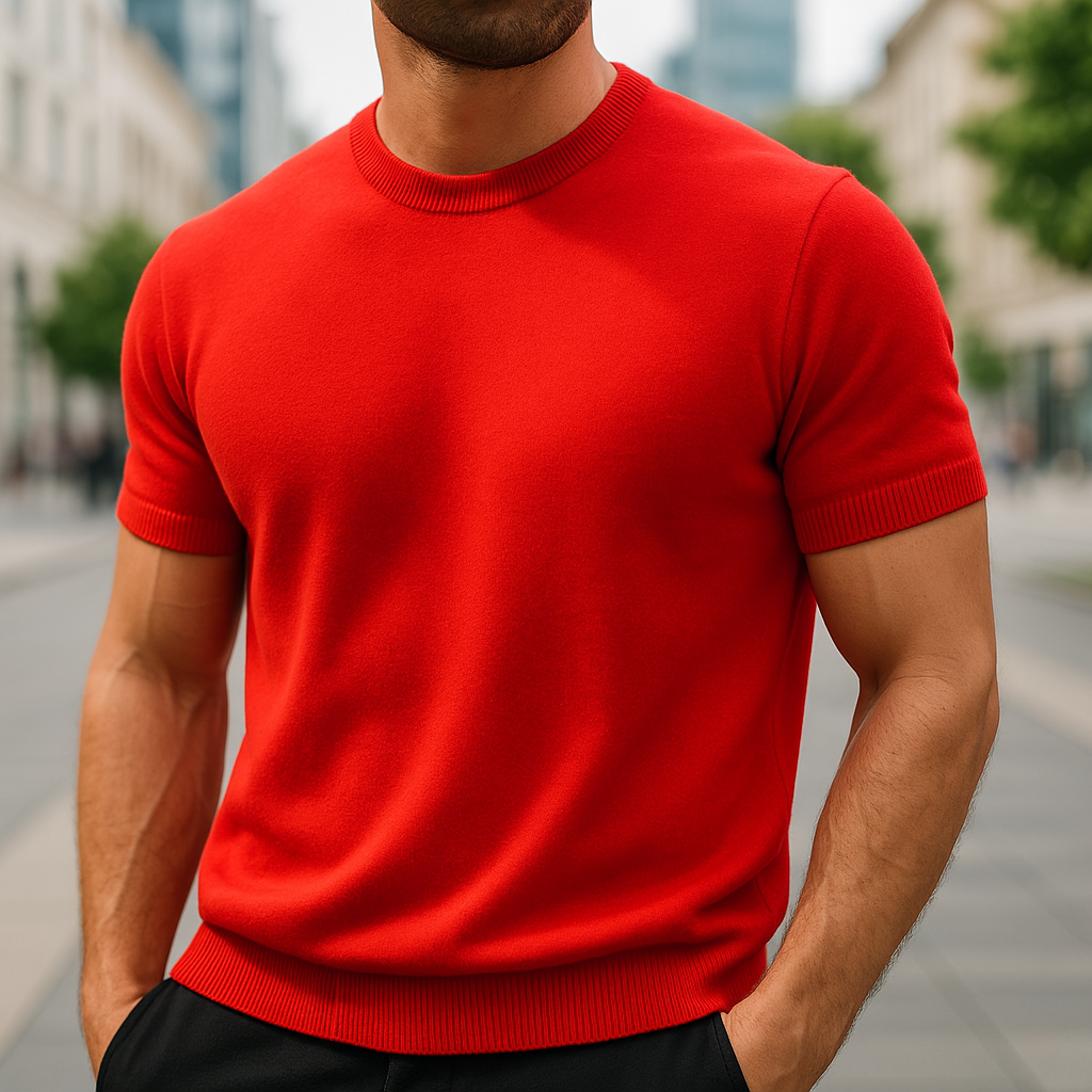 Piero™ | T-shirt in cashmere di lusso