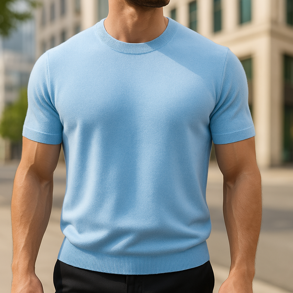 Piero™ | T-shirt in cashmere di lusso