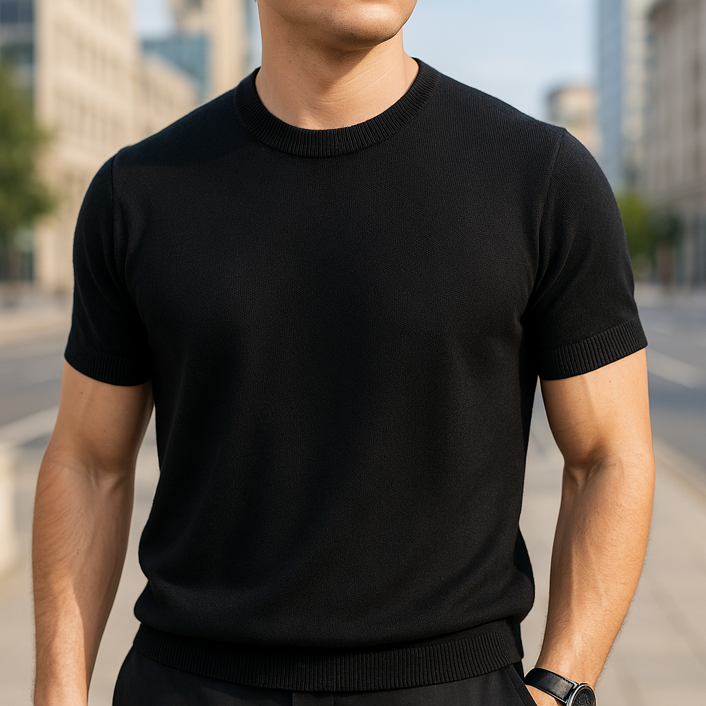 Piero™ | T-shirt in cashmere di lusso