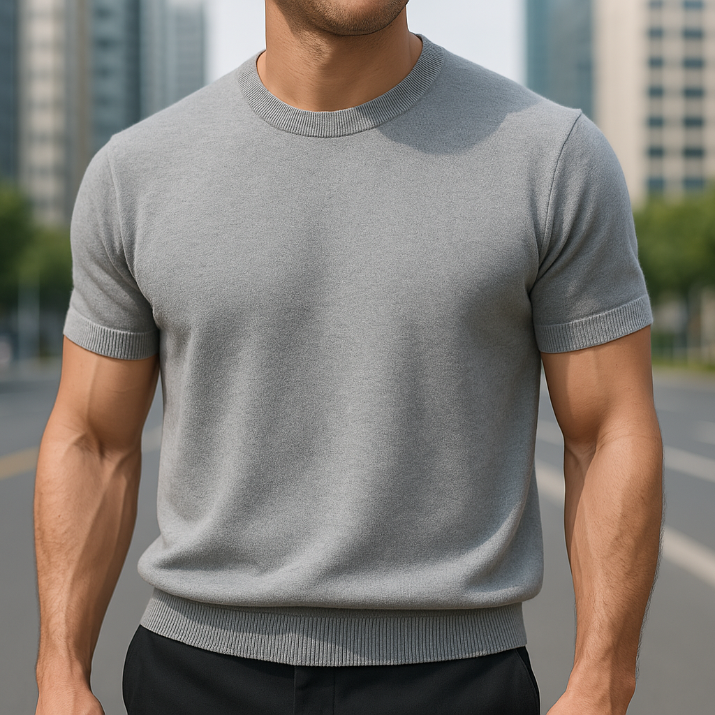 Piero™ | T-shirt in cashmere di lusso