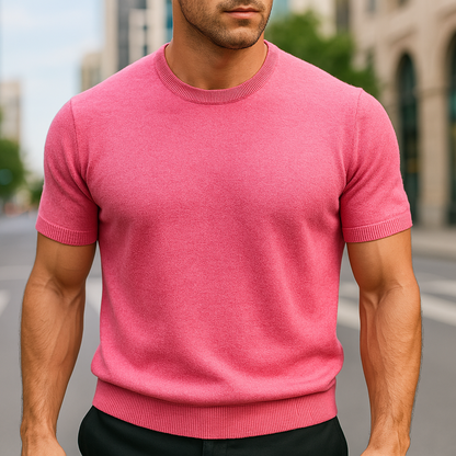 Piero™ | T-shirt in cashmere di lusso