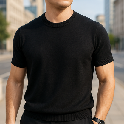 Piero™ | T-shirt in cashmere di lusso