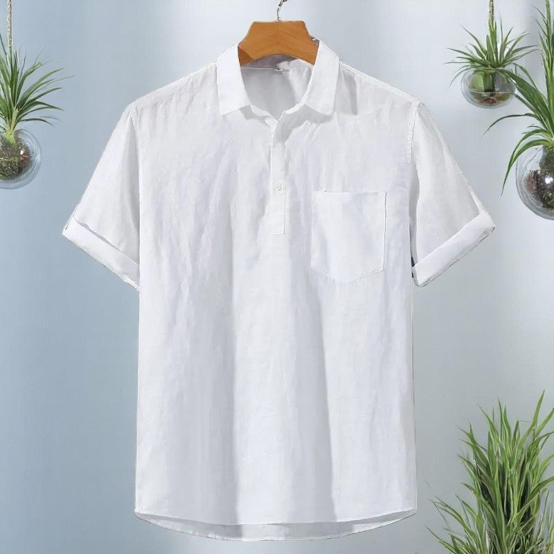 David™ | Polo in Lino Casablanca