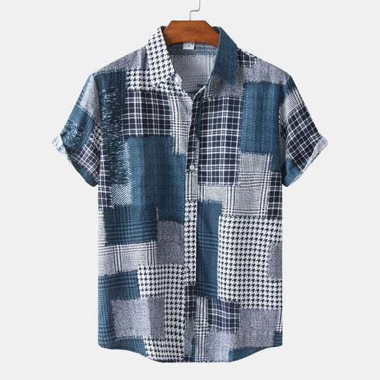 Sergio™ | Camicia Patchwork Unisex