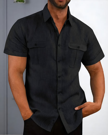 Rocco™ | Camicia Estiva in Cotone e Lino